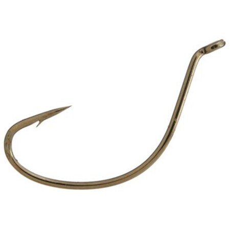 Lazer Sharp L144F-4-0 No. 4-0 Eagle Claw Kahle Up Eye Hooks, 50PK 45833524